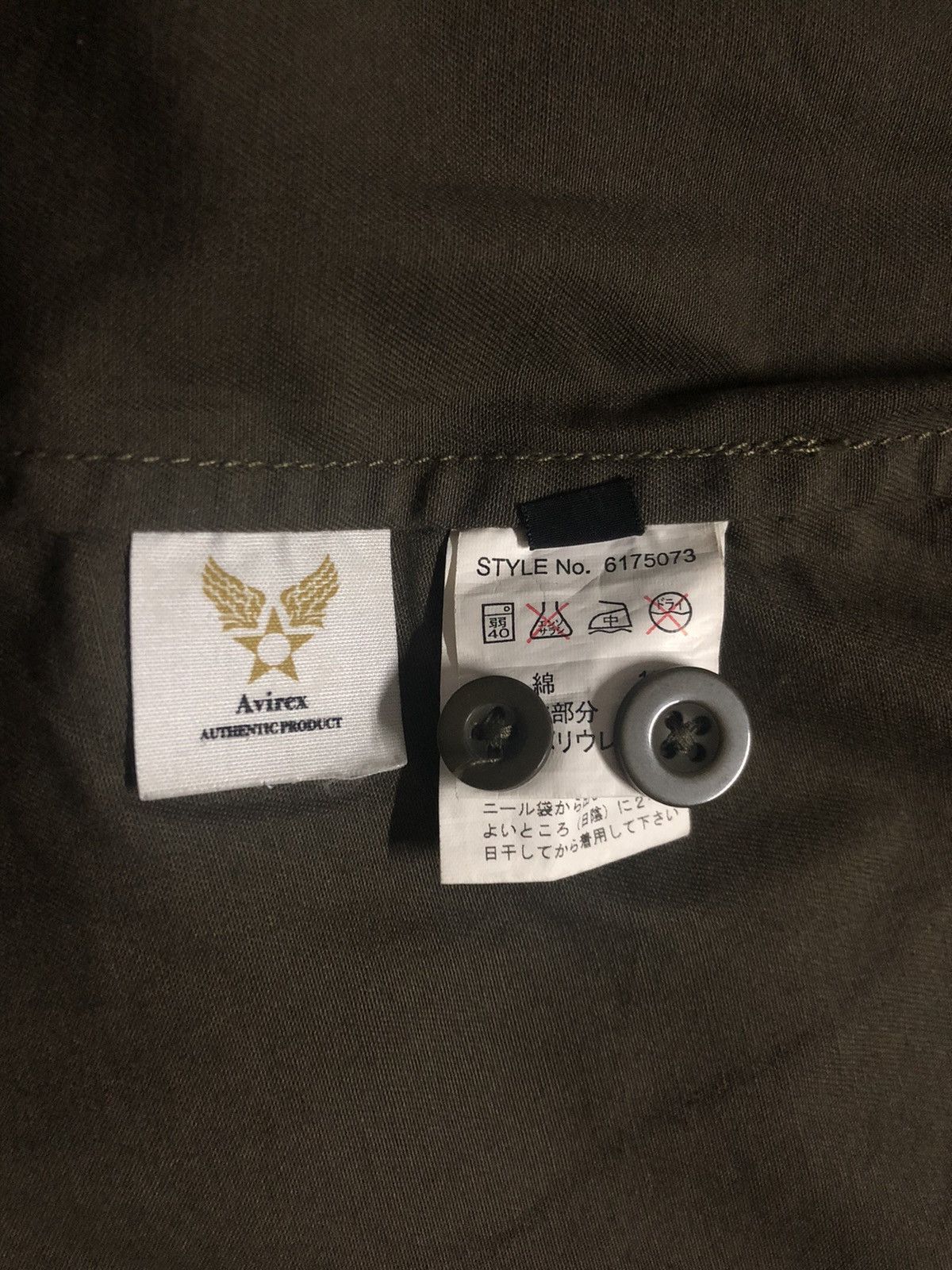 Avirex × Vintage 🔥Avirex Military Button Jacket Size US M / EU 48-50 / 2 - 6 Thumbnail