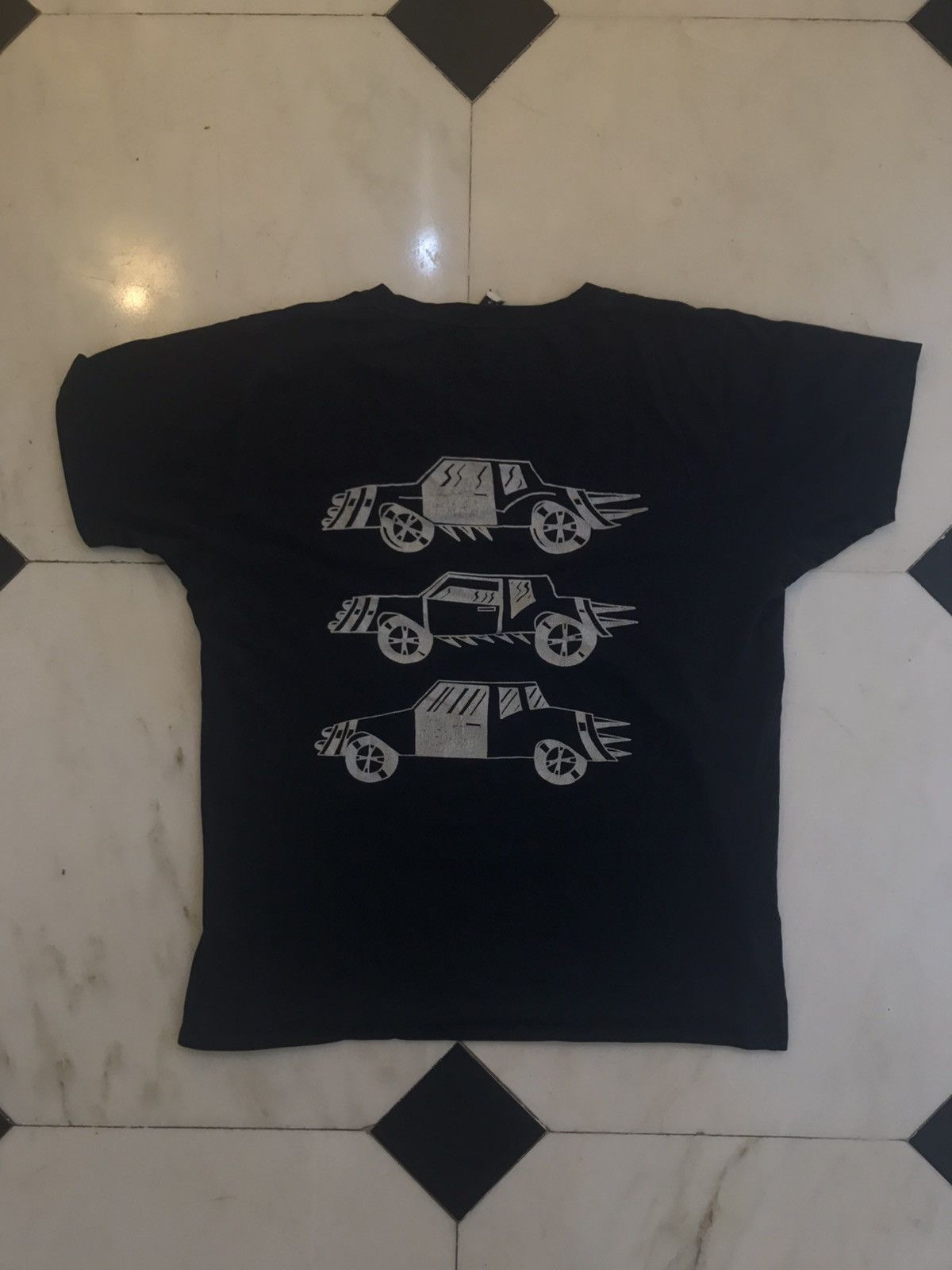 Saint Laurent Paris FW13 SL Car Print Tee Size US XS / EU 42 / 0 - 4 Thumbnail