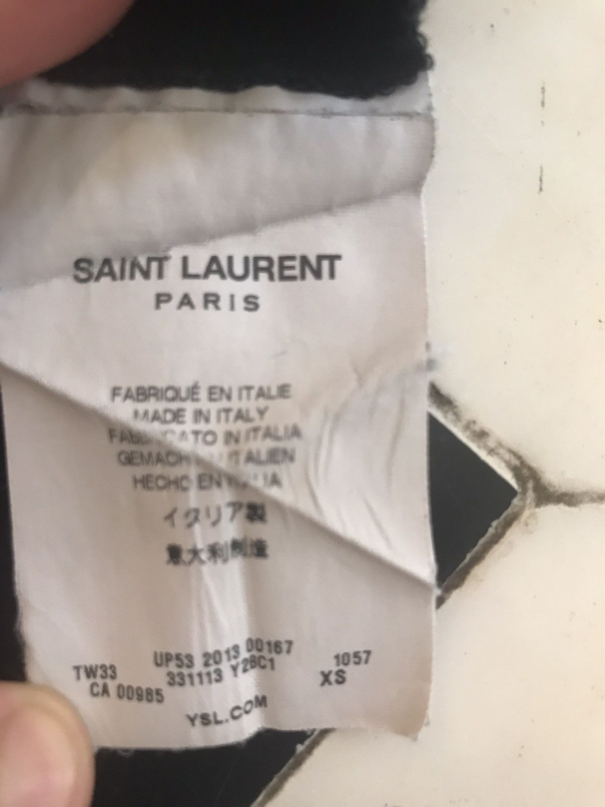 Saint Laurent Paris FW13 SL Car Print Tee Size US XS / EU 42 / 0 - 6 Thumbnail
