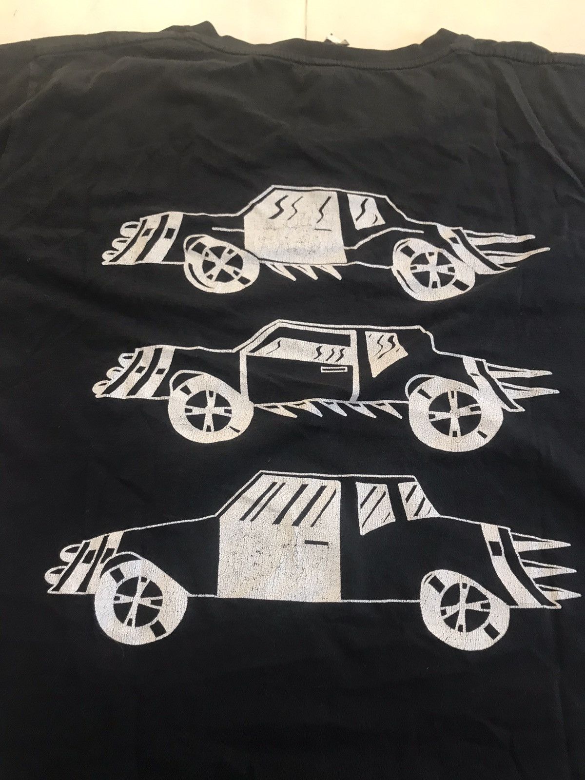 Saint Laurent Paris FW13 SL Car Print Tee Size US XS / EU 42 / 0 - 5 Thumbnail