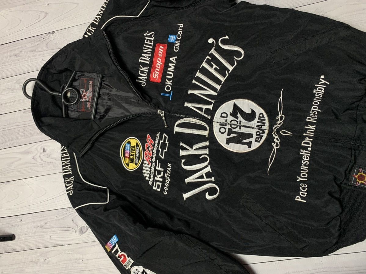 Vintage Vintage Racing jacket Jack Daniels multi logo Chevrolet Size US S / EU 44-46 / 1 - 4 Thumbnail