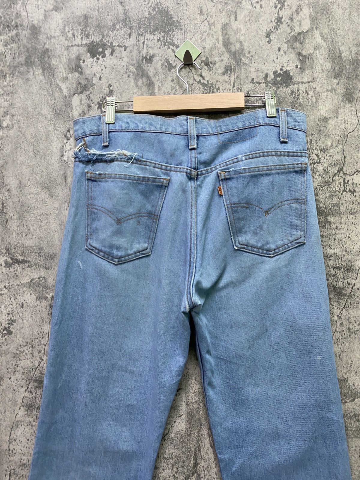 Levi's × Vintage Vintage 90s LEVIS Orange Tab Distressed Jean - L71 Size US 33 - 14 Thumbnail