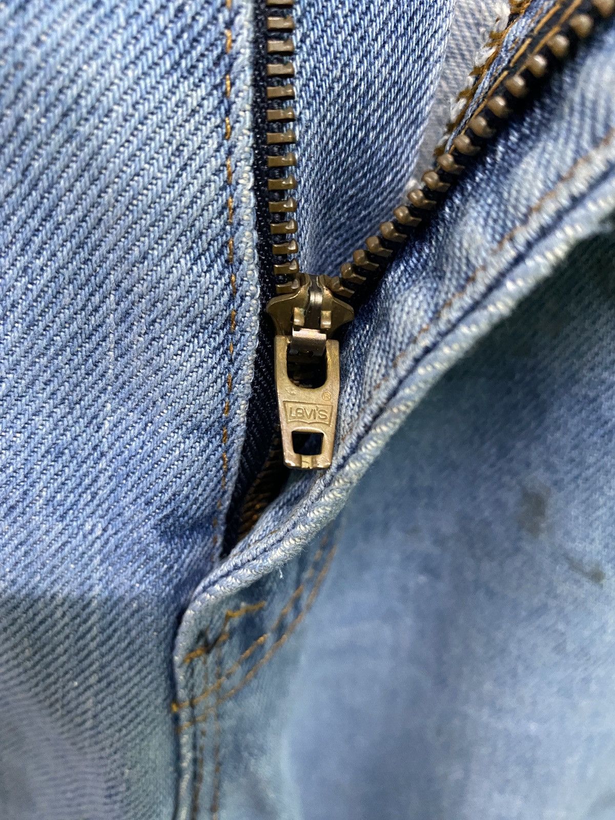 Levi's × Vintage Vintage 90s LEVIS Orange Tab Distressed Jean - L71 Size US 33 - 12 Thumbnail