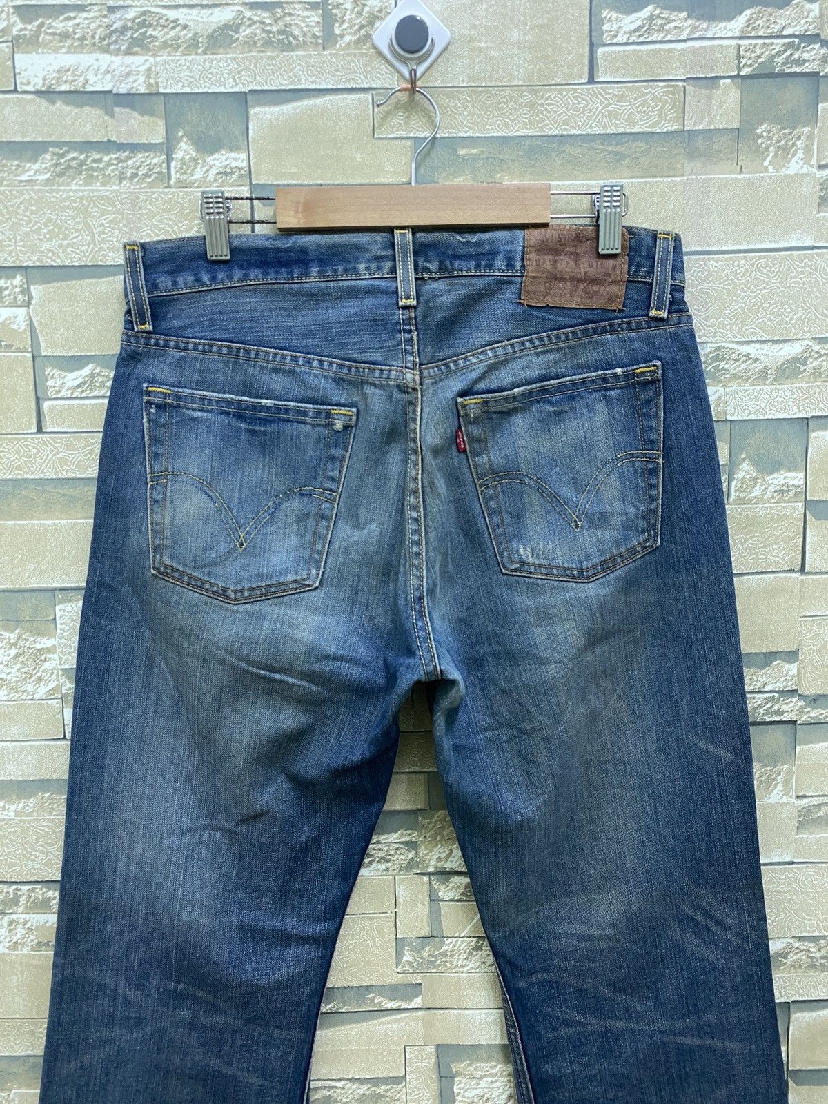 Levi's × Levi's Vintage Clothing × Vintage Vintage Levi's 527 Distressed Denim Bootcut Flared Jeans Size US 31 - 12 Thumbnail