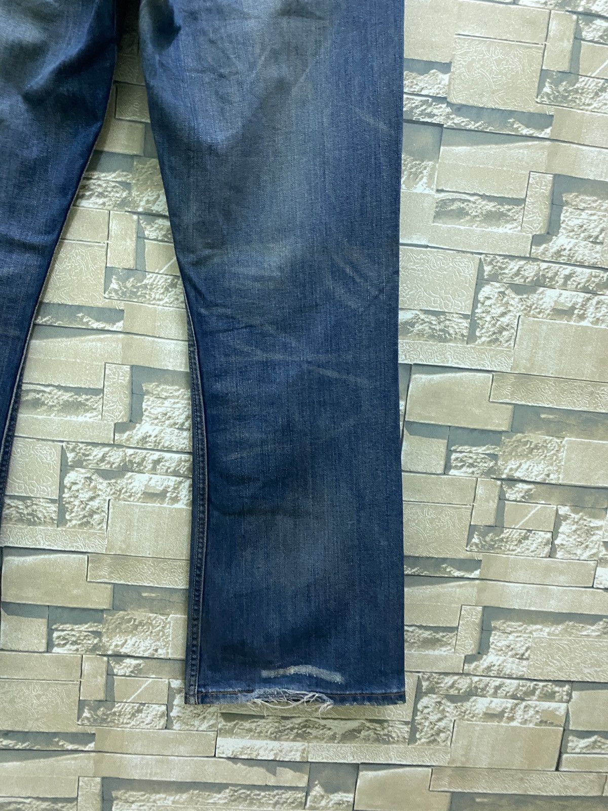 Levi's × Levi's Vintage Clothing × Vintage Vintage Levi's 527 Distressed Denim Bootcut Flared Jeans Size US 31 - 15 Thumbnail
