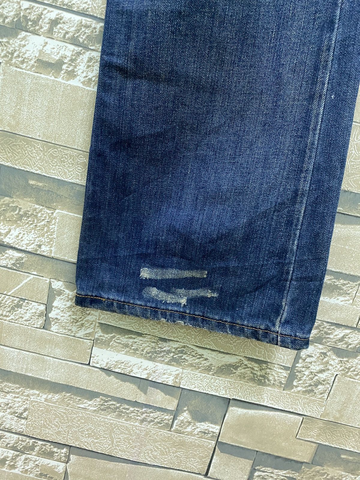Levi's × Levi's Vintage Clothing × Vintage Vintage Levi's 527 Distressed Denim Bootcut Flared Jeans Size US 31 - 9 Thumbnail