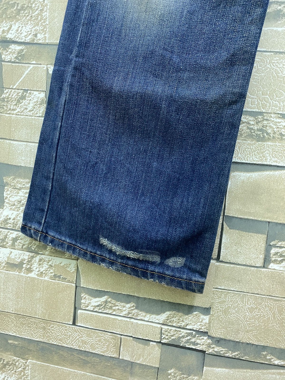 Levi's × Levi's Vintage Clothing × Vintage Vintage Levi's 527 Distressed Denim Bootcut Flared Jeans Size US 31 - 10 Thumbnail