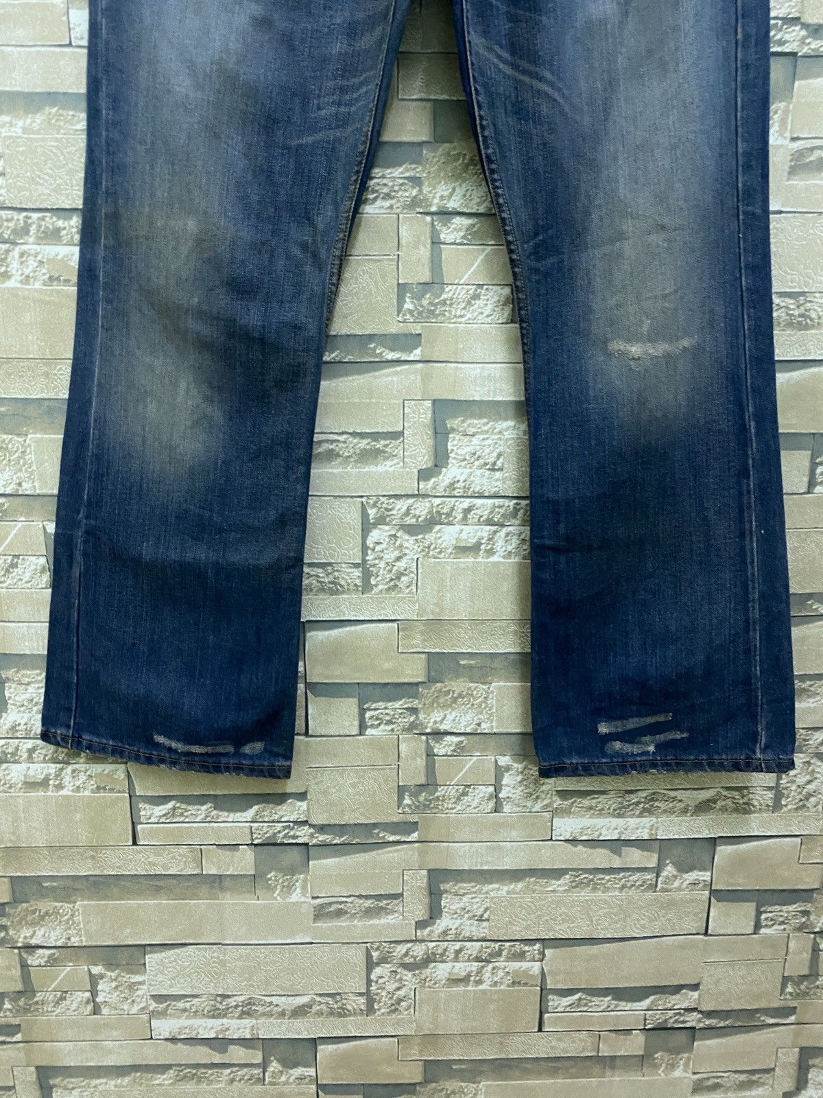 Levi's × Levi's Vintage Clothing × Vintage Vintage Levi's 527 Distressed Denim Bootcut Flared Jeans Size US 31 - 8 Thumbnail
