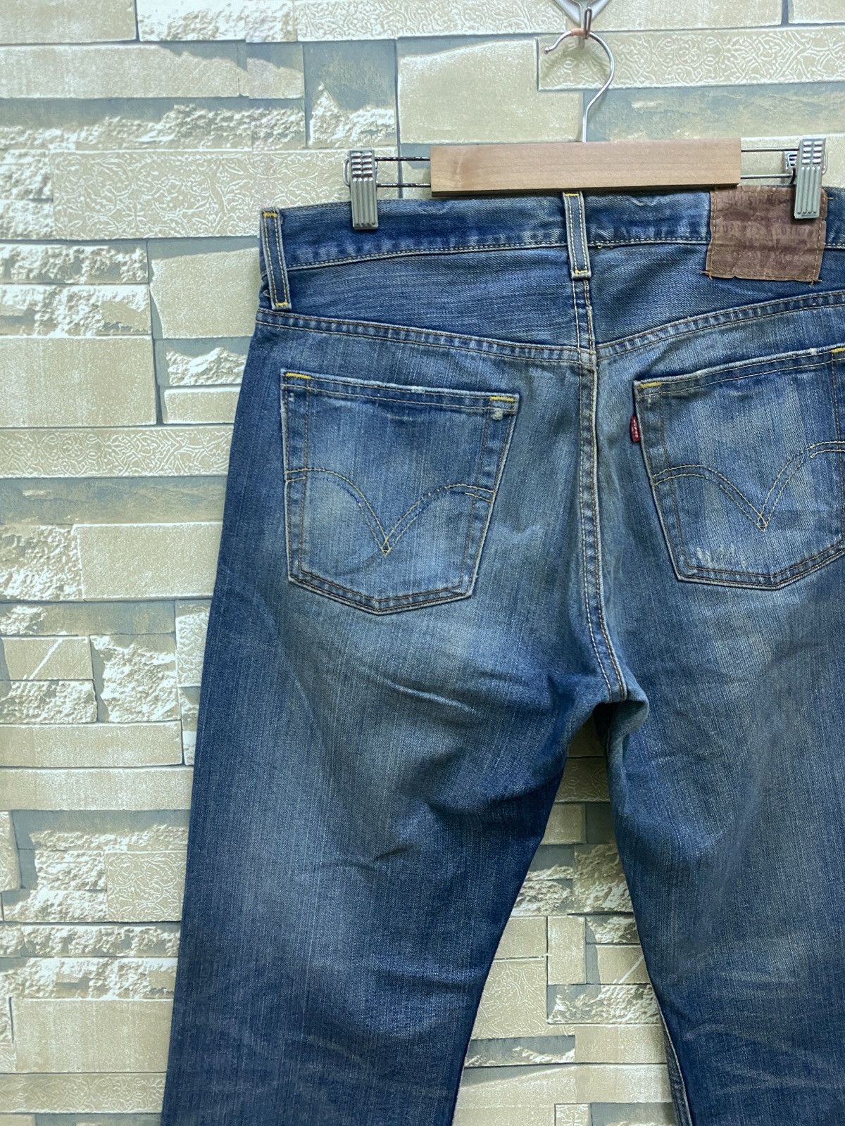 Levi's × Levi's Vintage Clothing × Vintage Vintage Levi's 527 Distressed Denim Bootcut Flared Jeans Size US 31 - 13 Thumbnail