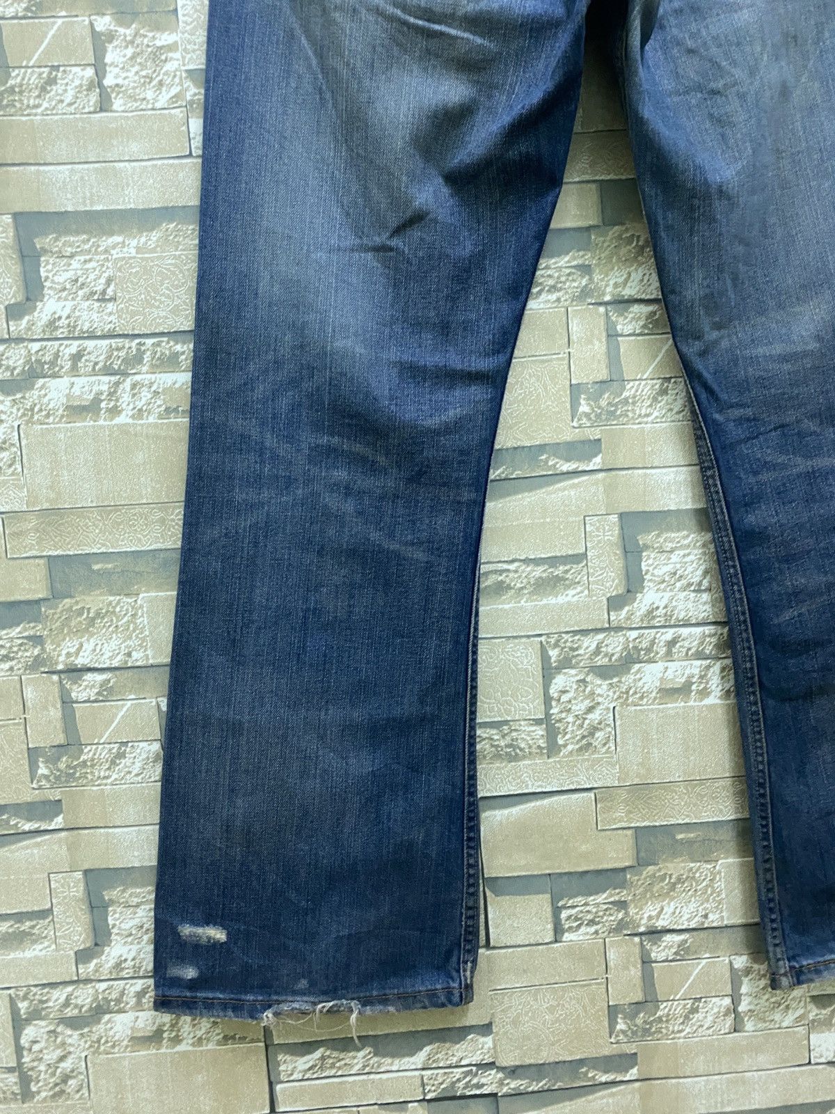 Levi's × Levi's Vintage Clothing × Vintage Vintage Levi's 527 Distressed Denim Bootcut Flared Jeans Size US 31 - 16 Thumbnail
