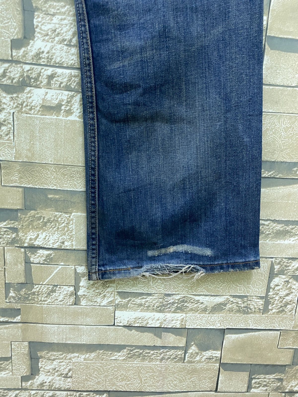 Levi's × Levi's Vintage Clothing × Vintage Vintage Levi's 527 Distressed Denim Bootcut Flared Jeans Size US 31 - 18 Thumbnail