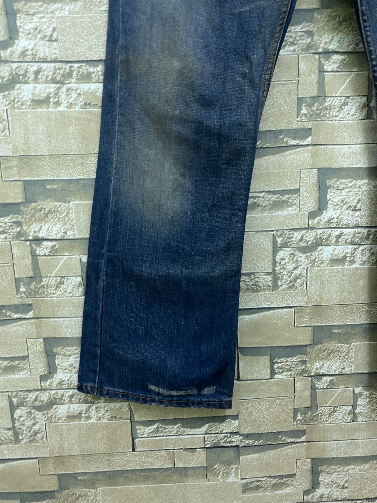 Levi's × Levi's Vintage Clothing × Vintage Vintage Levi's 527 Distressed Denim Bootcut Flared Jeans Size US 31 - 7 Thumbnail