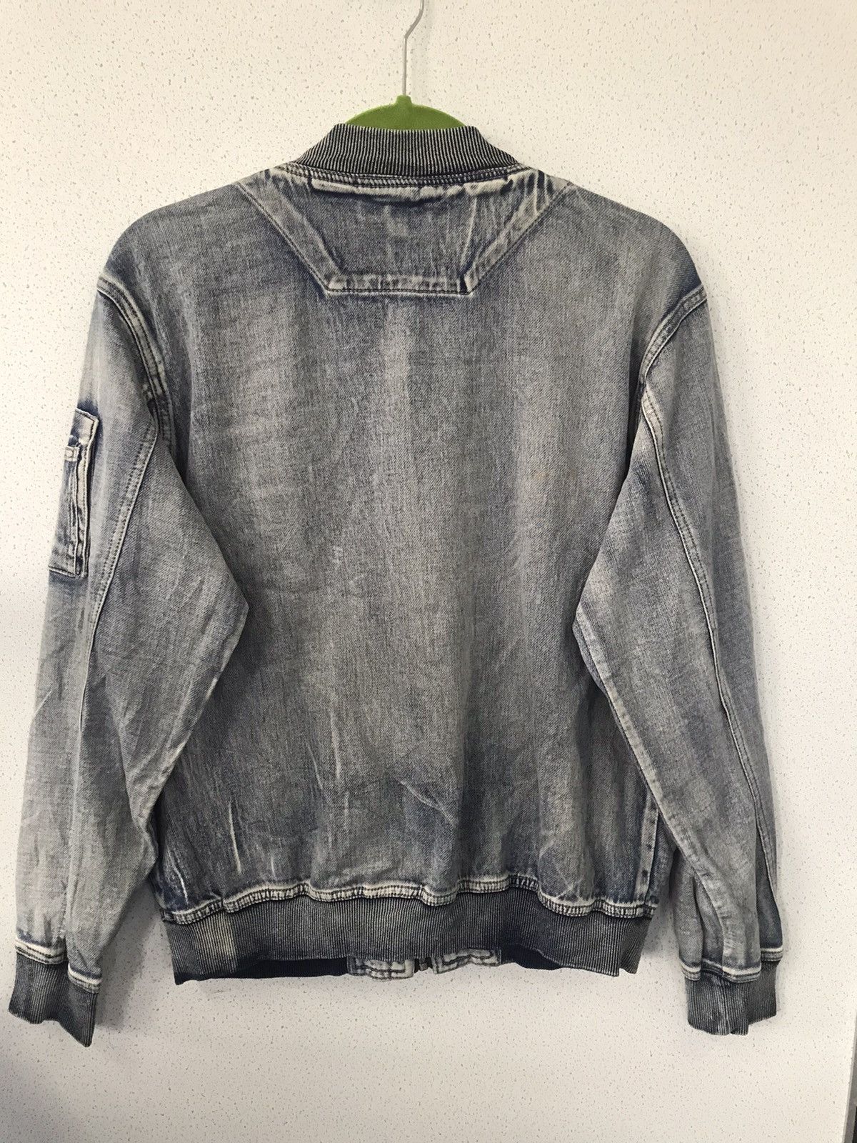 Japanese Brand Full Glow Acid Washed Blue Jacket Size US M / EU 48-50 / 2 - 3 Thumbnail