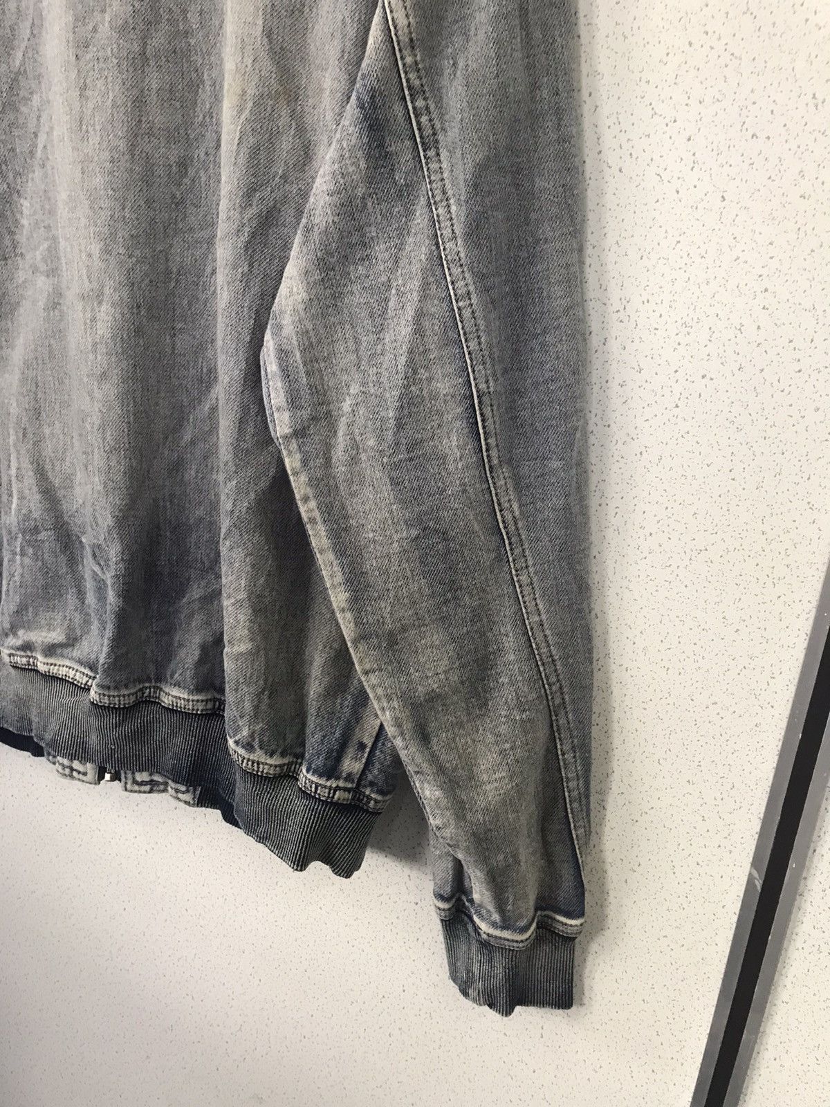 Japanese Brand Full Glow Acid Washed Blue Jacket Size US M / EU 48-50 / 2 - 14 Thumbnail