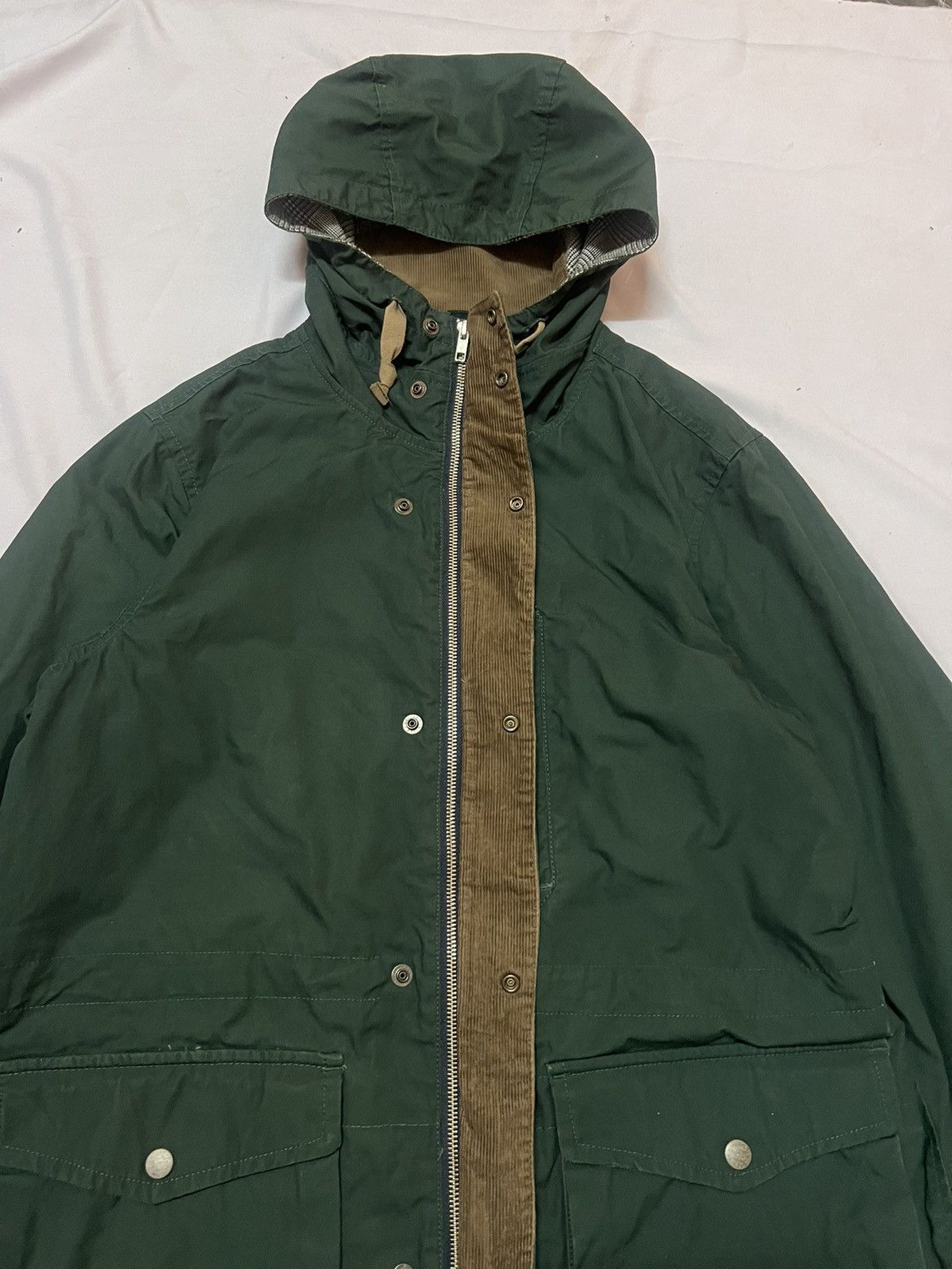 Global Work × Japanese Brand Emerald Green Parka Jacket Global Work Size US M / EU 48-50 / 2 - 9 Thumbnail