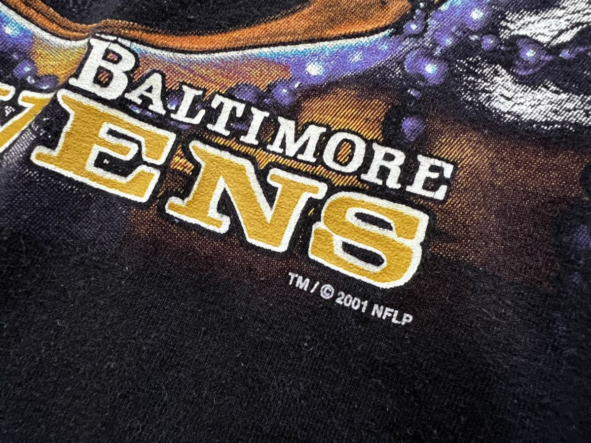 NFL 2001 Baltimore Ravens Super Bowl T-Shirt Size US XL / EU 56 / 4 - 4 Thumbnail