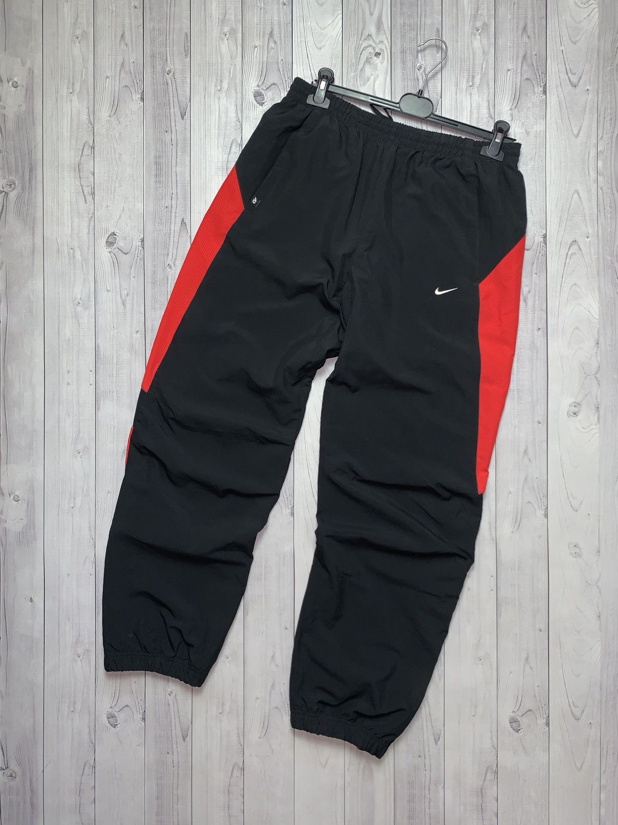 Nike × Vintage Vintage Nike drill pants size L joggers logo Size US 34 / EU 50 - 1 Thumbnail