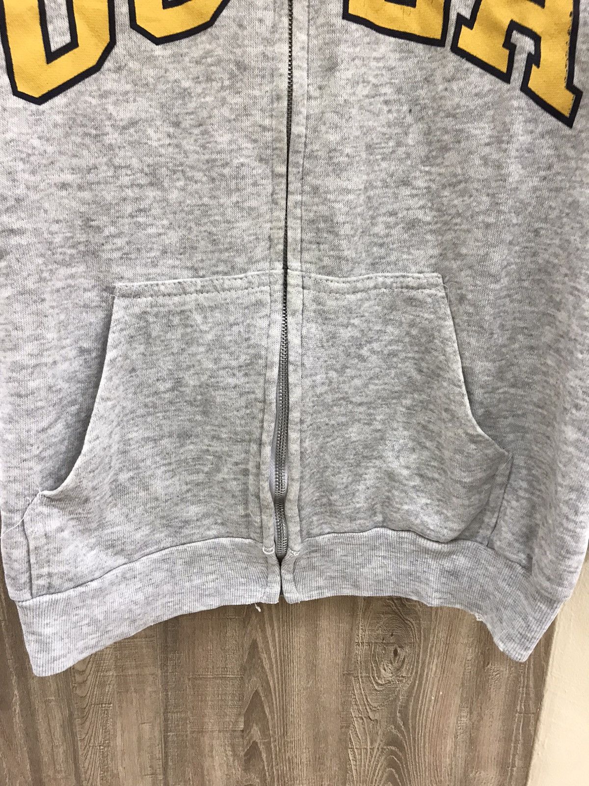 Vintage Vintage 🔥 UCLA Spell Out Zipper Hoodie Size US M / EU 48-50 / 2 - 12 Thumbnail