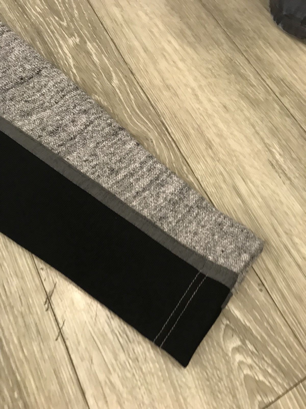 N.Hoolywood Mock Neck Grey & Black Knit Size US M / EU 48-50 / 2 - 3 Thumbnail