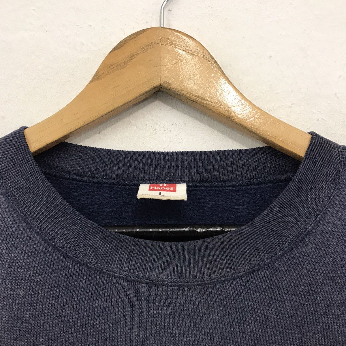 Hanes × Vintage Hanes Sweatshirt Crewneck Big Spellout North Corolina Hanes Size US M / EU 48-50 / 2 - 6 Thumbnail