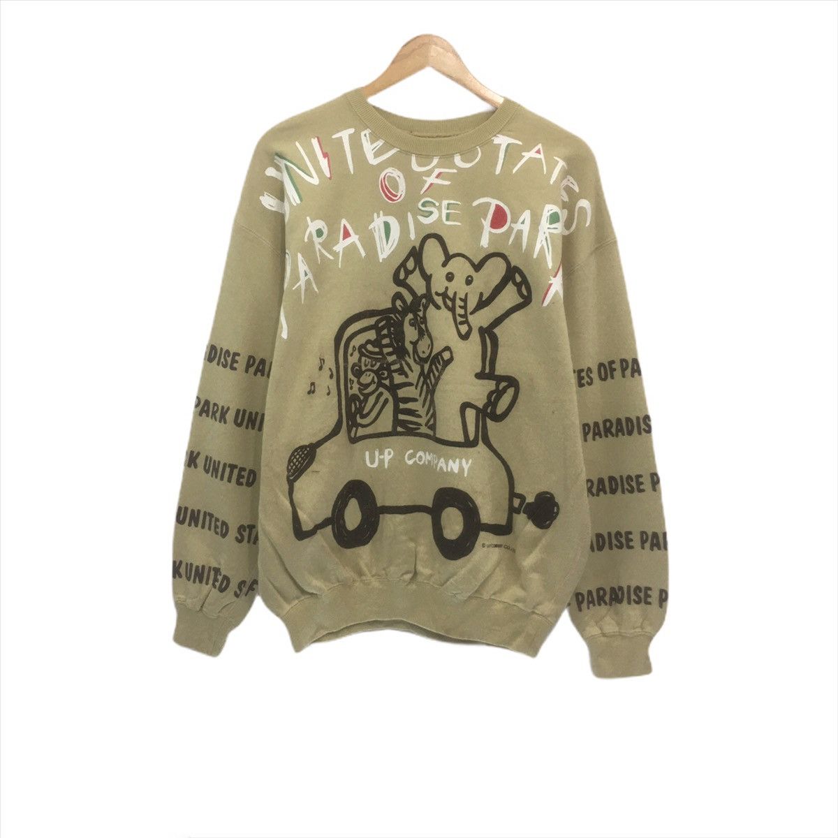 Other Vintage USPP Sweatshirt Crewneck Elephant Biglogo Spellout Size US M / EU 48-50 / 2 - 1 Thumbnail