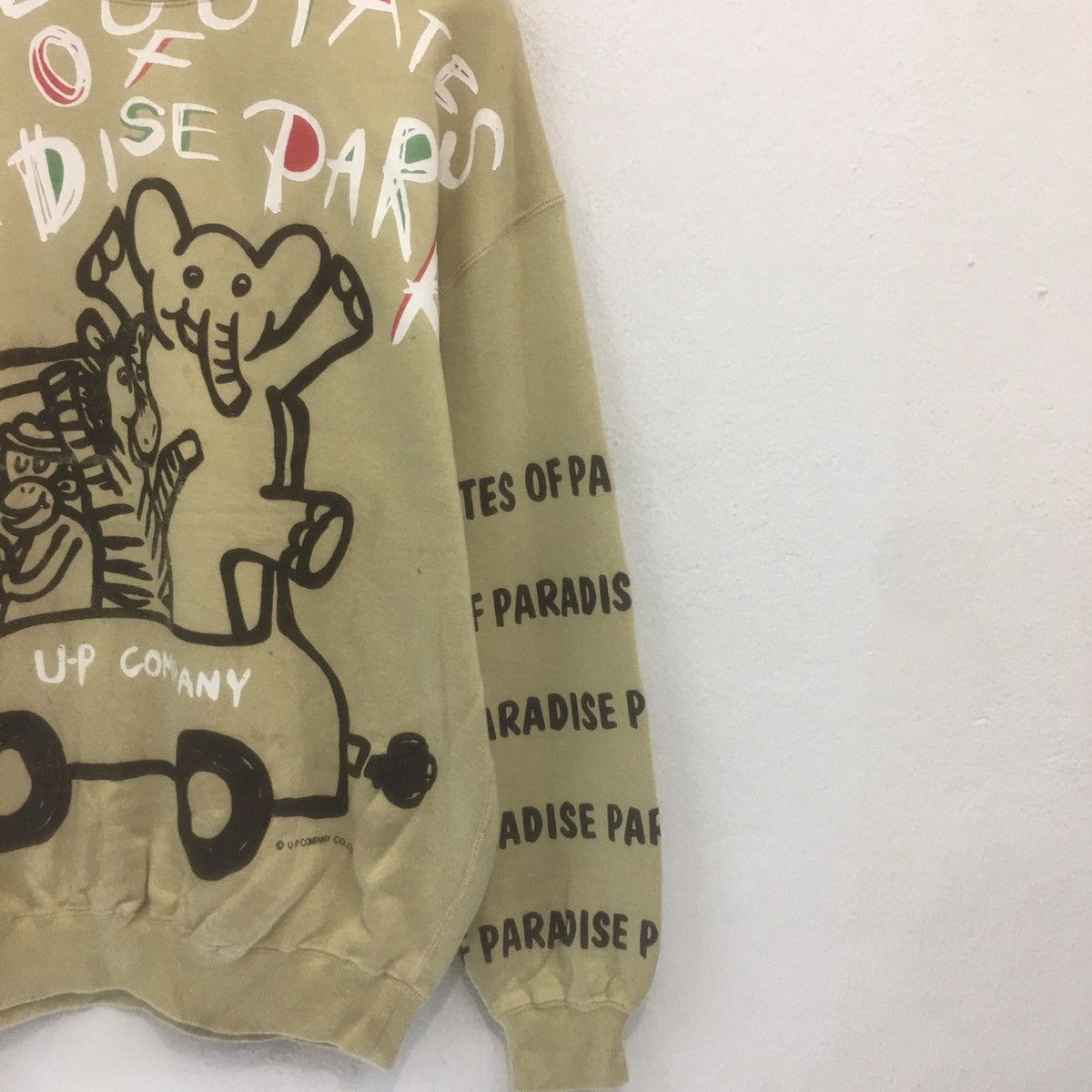 Other Vintage USPP Sweatshirt Crewneck Elephant Biglogo Spellout Size US M / EU 48-50 / 2 - 4 Thumbnail