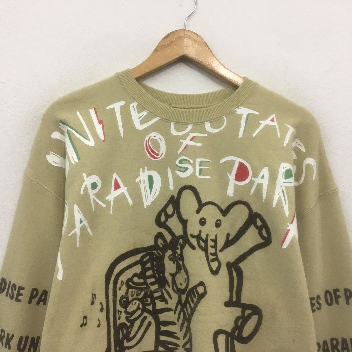 Other Vintage USPP Sweatshirt Crewneck Elephant Biglogo Spellout Size US M / EU 48-50 / 2 - 3 Thumbnail