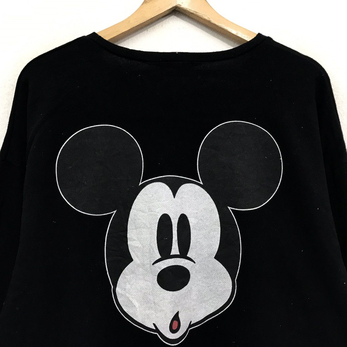 Disney × Japanese Brand × Mickey Mouse Mickey Mouse Sweatshirt Crewneck Biglogo Mickey Design Size M / US 6-8 / IT 42-44 - 5 Thumbnail