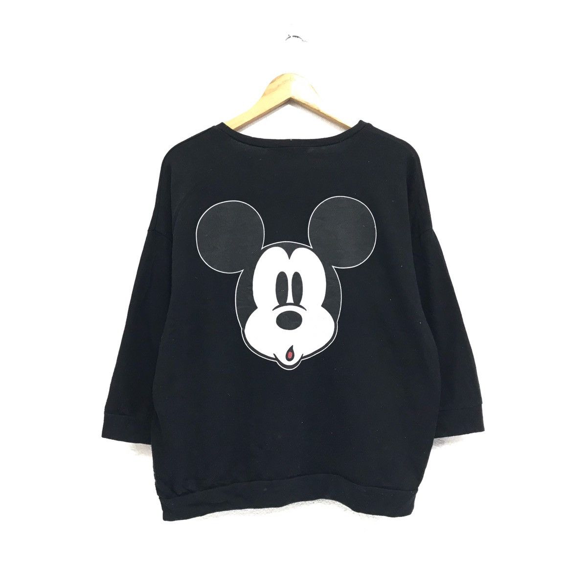 Disney × Japanese Brand × Mickey Mouse Mickey Mouse Sweatshirt Crewneck Biglogo Mickey Design Size M / US 6-8 / IT 42-44 - 3 Thumbnail