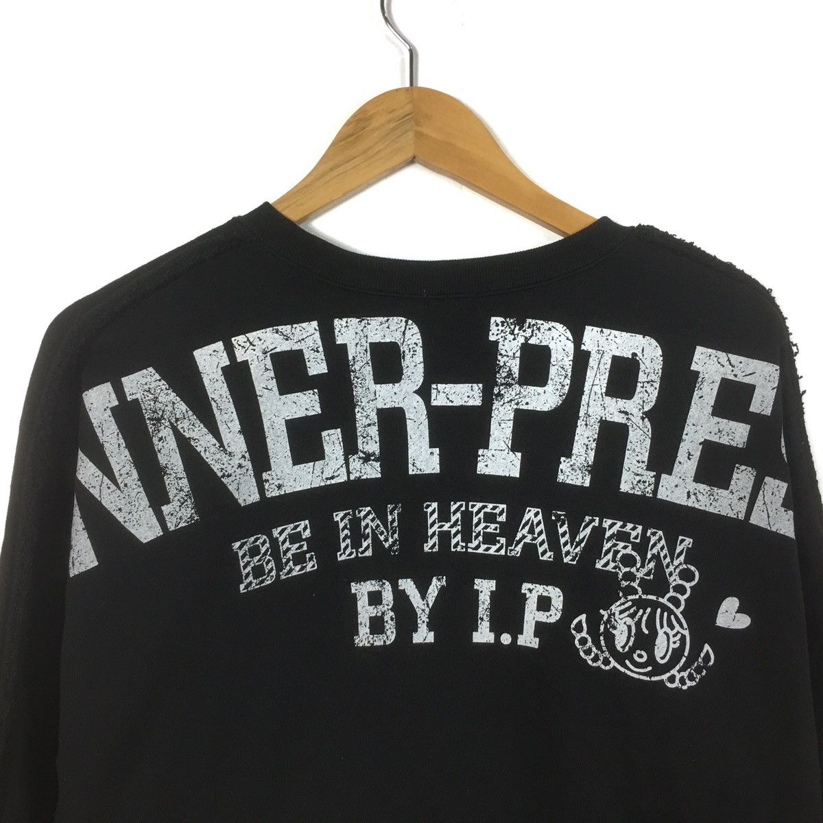 Designer × Japanese Brand × Vintage Vintage Inner Press Crop Top Biglogo Spellout InnerPress Size US S / EU 44-46 / 1 - 5 Thumbnail