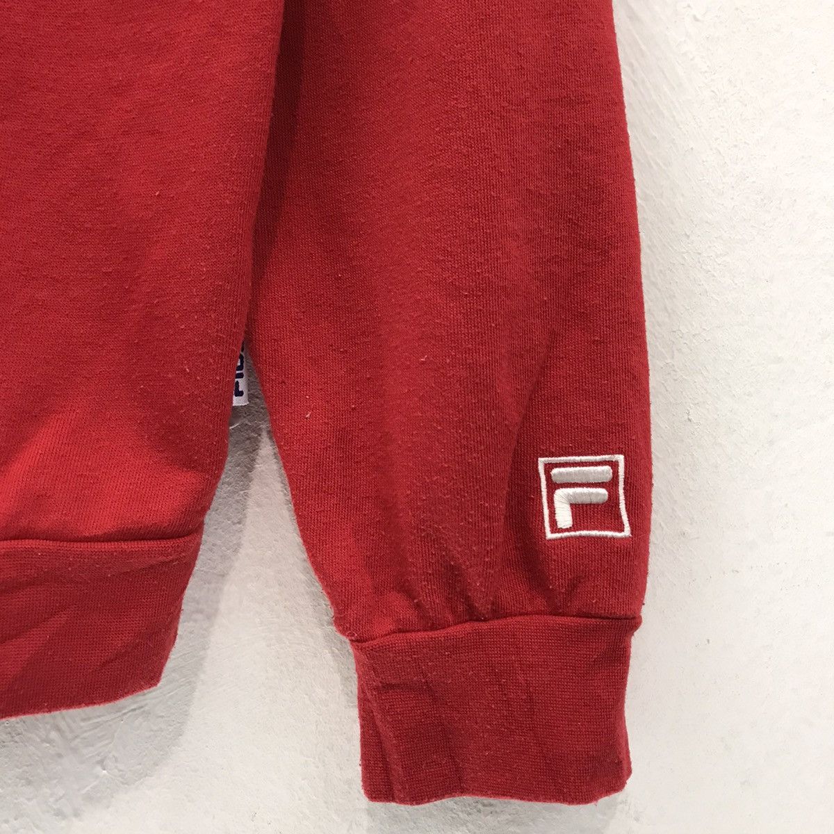 Fila × Japanese Brand FILA Sweatshirt Hoodie Big logo Spellout FILA Size US M / EU 48-50 / 2 - 4 Thumbnail