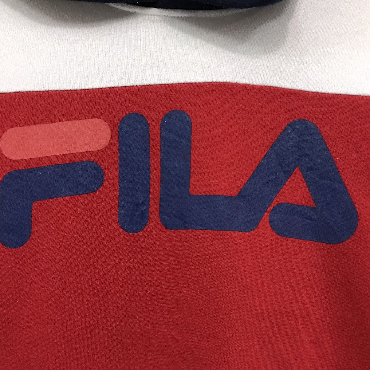 Fila × Japanese Brand FILA Sweatshirt Hoodie Big logo Spellout FILA Size US M / EU 48-50 / 2 - 3 Thumbnail