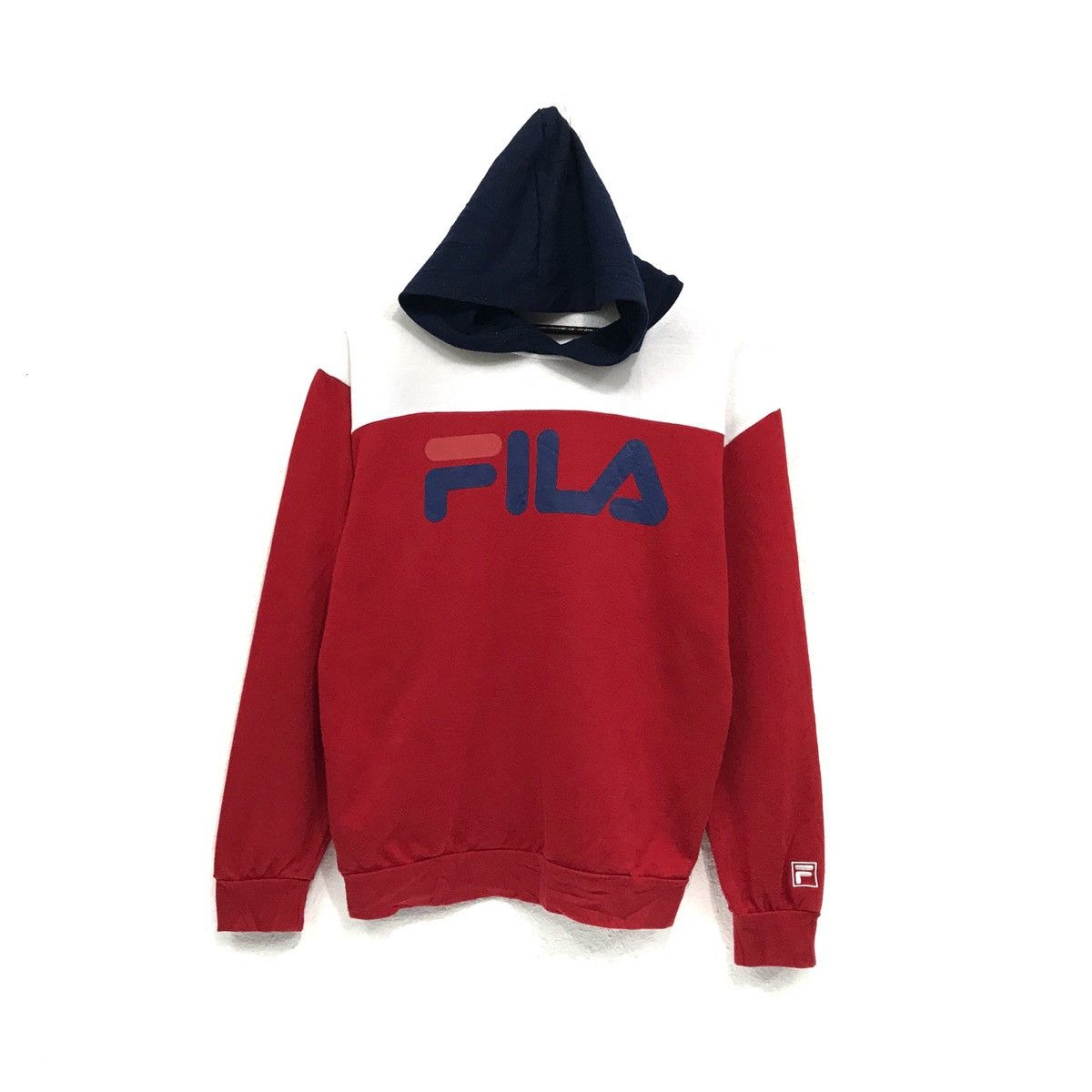 Fila × Japanese Brand FILA Sweatshirt Hoodie Big logo Spellout FILA Size US M / EU 48-50 / 2 - 1 Thumbnail