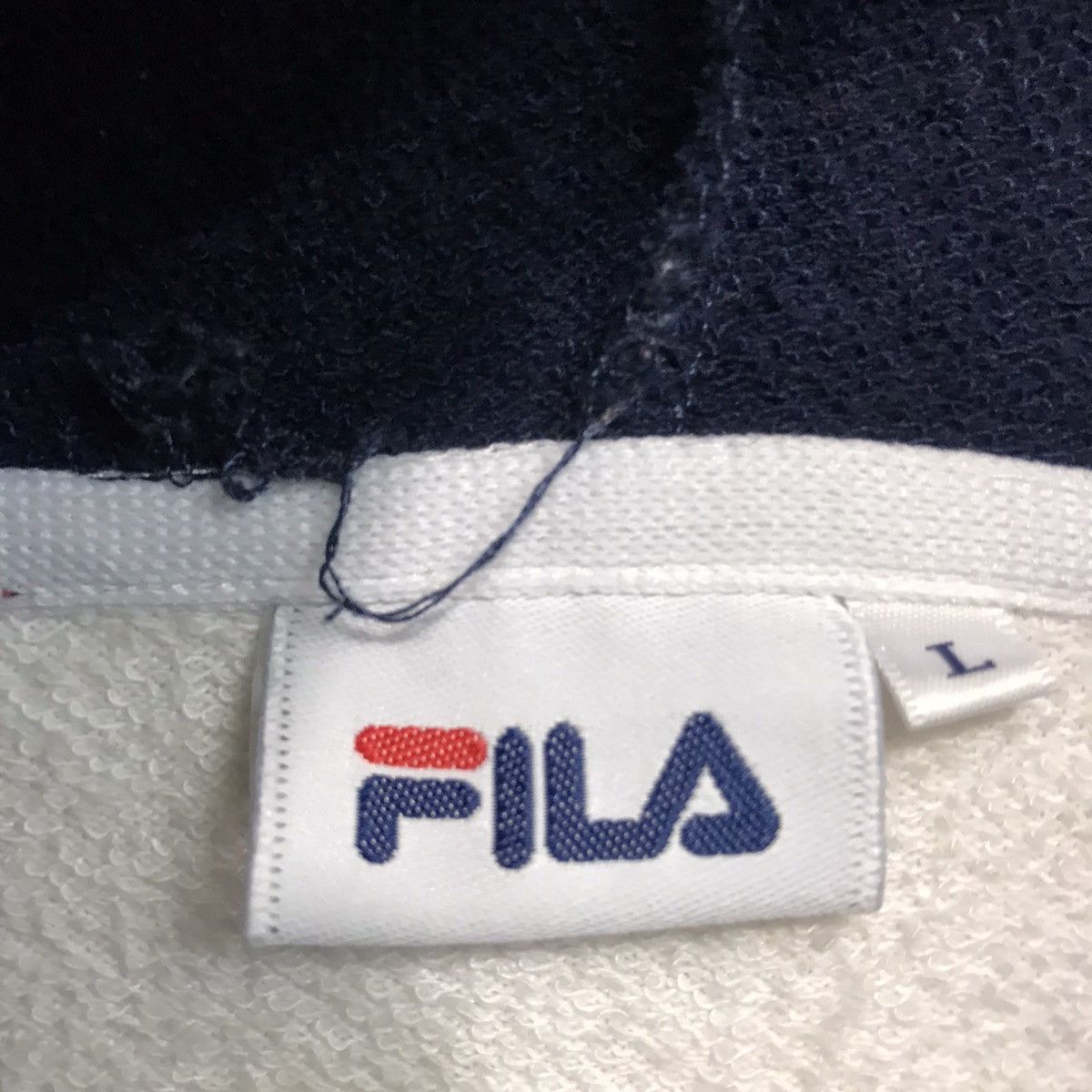 Fila × Japanese Brand FILA Sweatshirt Hoodie Big logo Spellout FILA Size US M / EU 48-50 / 2 - 5 Thumbnail
