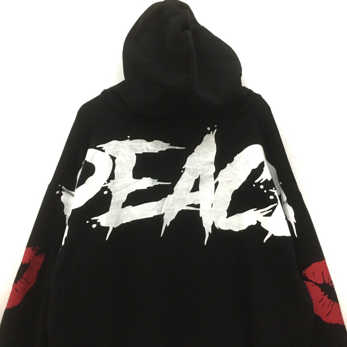 Designer × Japanese Brand × Rockstar Games Jury Black X Apeace Japan Rock Style Hoodie Sweatshirt Size US XL / EU 56 / 4 - 3 Thumbnail