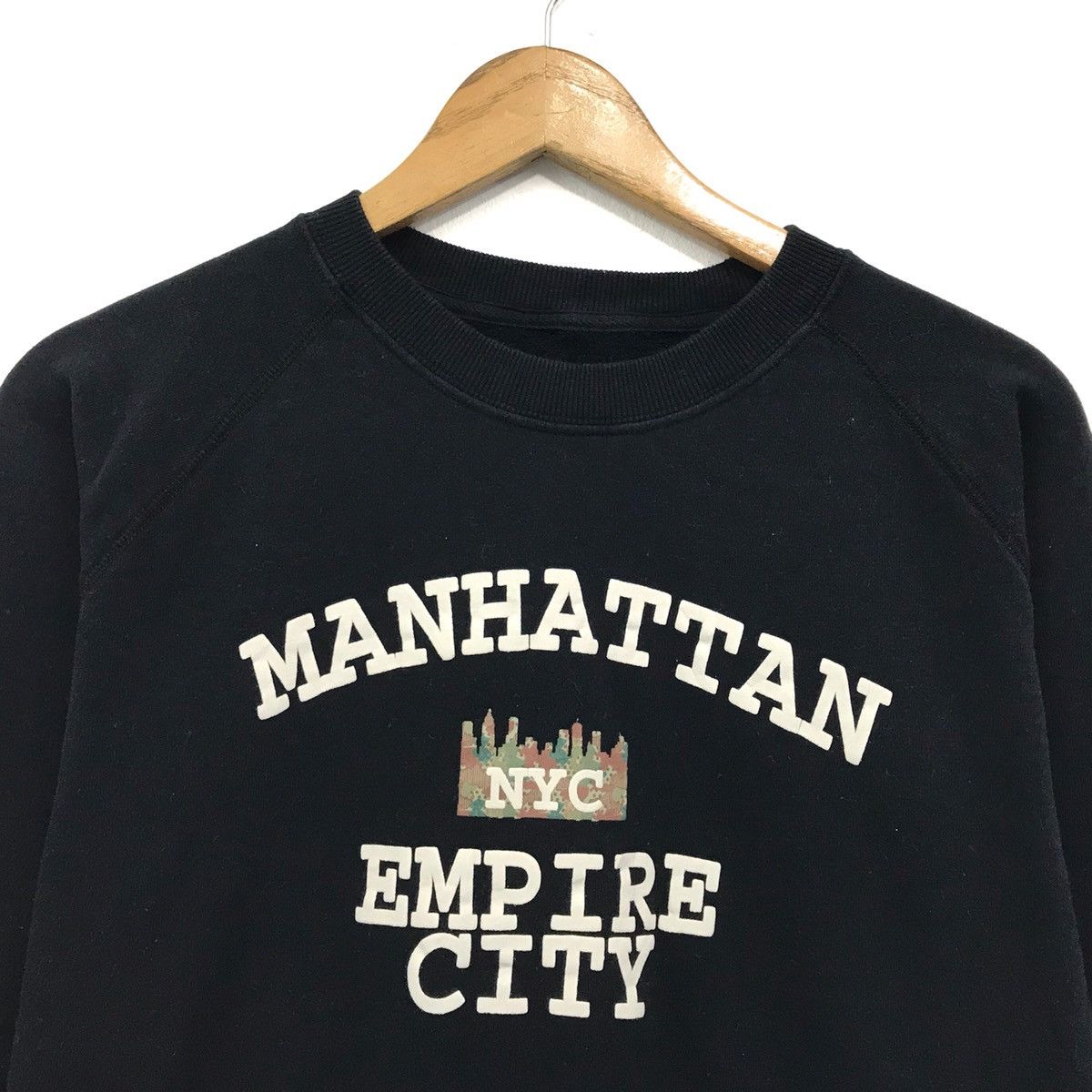 Japanese Brand Vintage Manhattan Sweatshirt Manhattan Empire City Size S / US 4 / IT 40 - 2 Thumbnail
