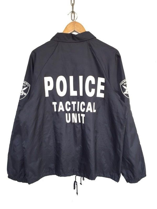 Vintage Auburn Windbreaker Police Tactical Jack
