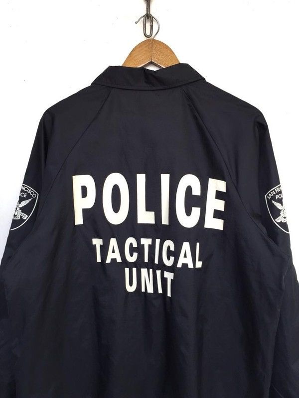 Auburn Sportswear Vintage Auburn Windbreaker Police Tactical Jack Size US L / EU 52-54 / 3 - 4 Thumbnail