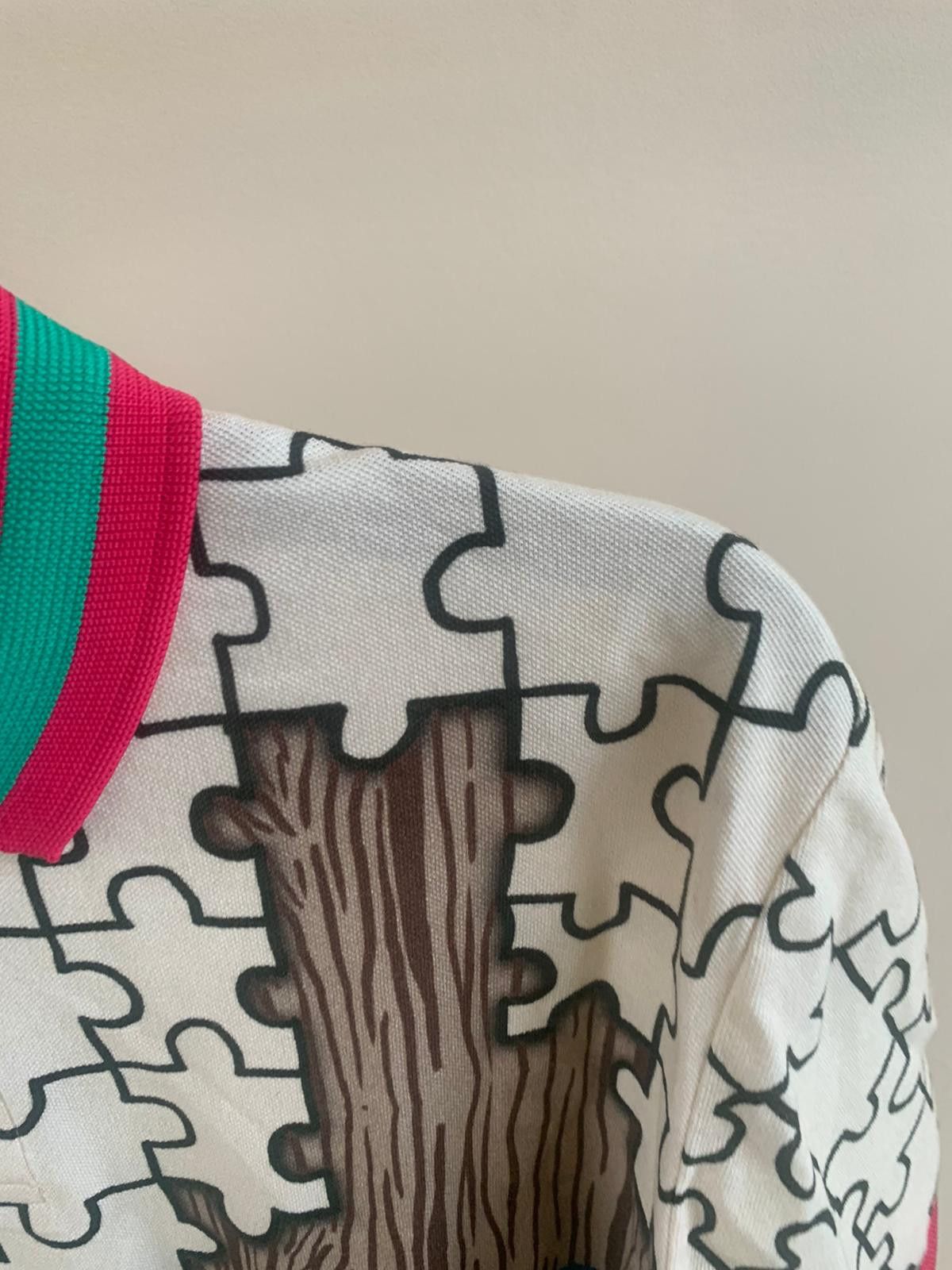 JW Anderson Puzzle Graphic Polo in Multicolor Size US XS / EU 42 / 0 - 7 Thumbnail