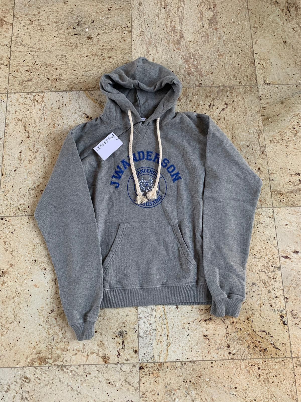 JW Anderson Universite Hoodie in Grey Size US S / EU 44-46 / 1 - 2 Thumbnail