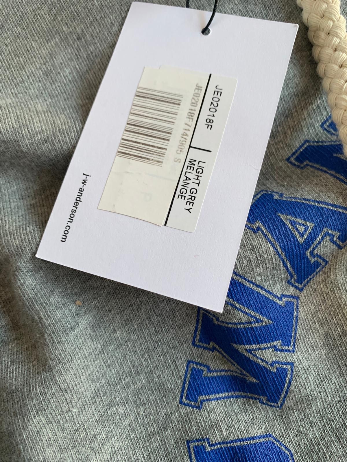 JW Anderson Universite Hoodie in Grey Size US S / EU 44-46 / 1 - 12 Thumbnail