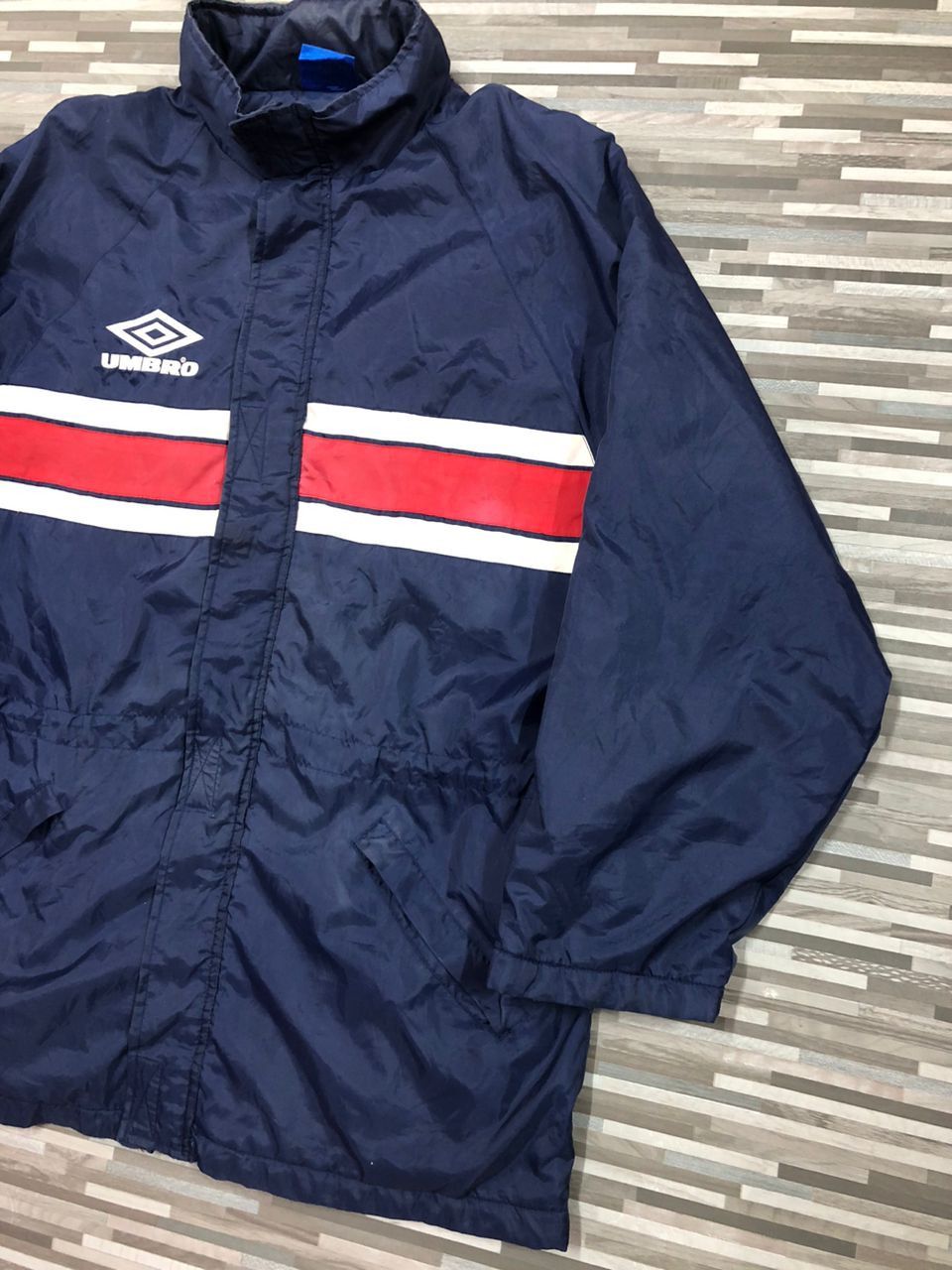 Umbro × Vintage Vintage Umbro Nylon Windbreaker Size US L / EU 52-54 / 3 - 3 Thumbnail