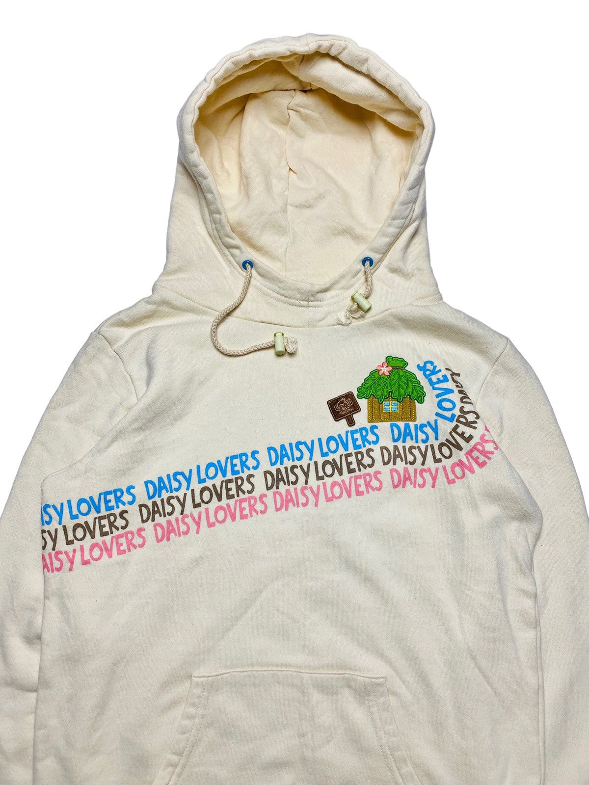 Angel Blue 2000s Daisy Lovers - Tropical Island Hoodie Size M / US 6-8 / IT 42-44 - 3 Thumbnail