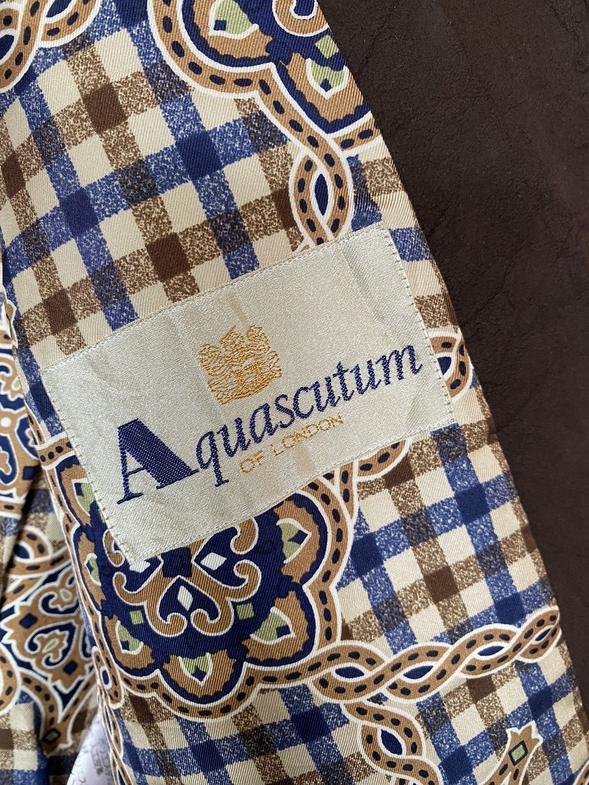 Aquascutum × Designer × Vintage Aquascutum Quilted Jacket Size M / US 6-8 / IT 42-44 - 8 Thumbnail