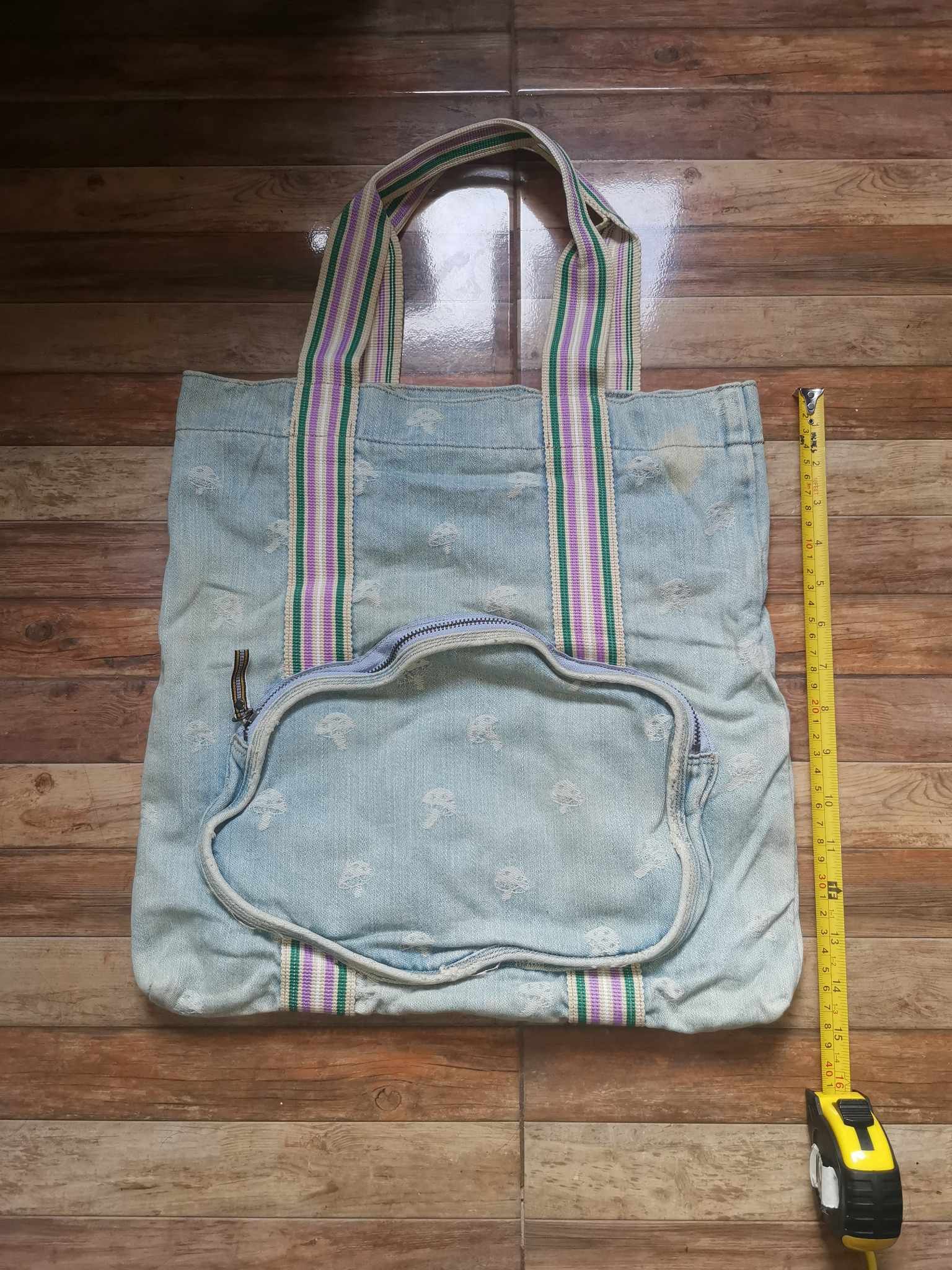 Tsumori chisato issey miyaki denim tote bag rare japan