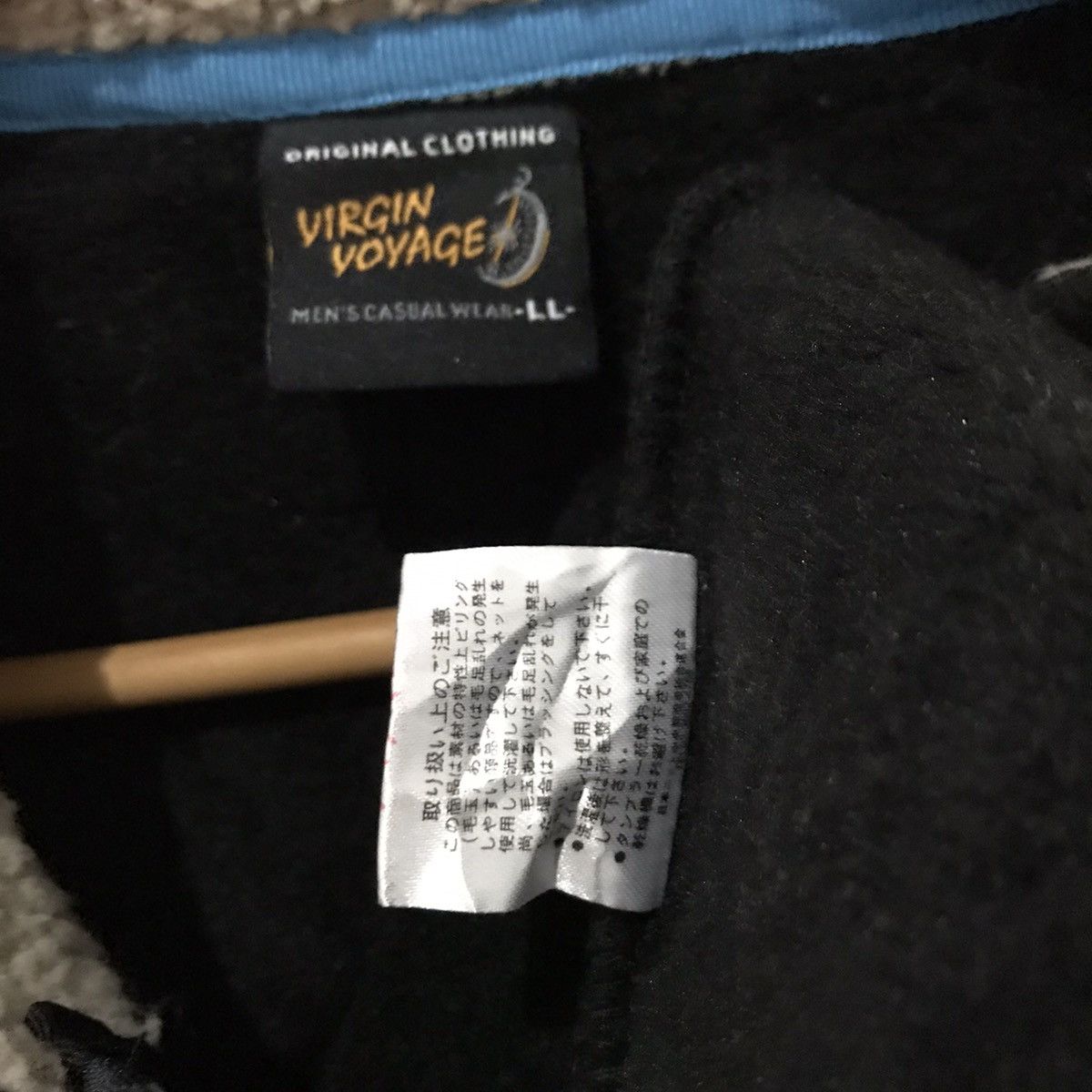 Japanese Brand × Vintage VIRGIN VOYAGE zipper sweater Size US L / EU 52-54 / 3 - 6 Thumbnail