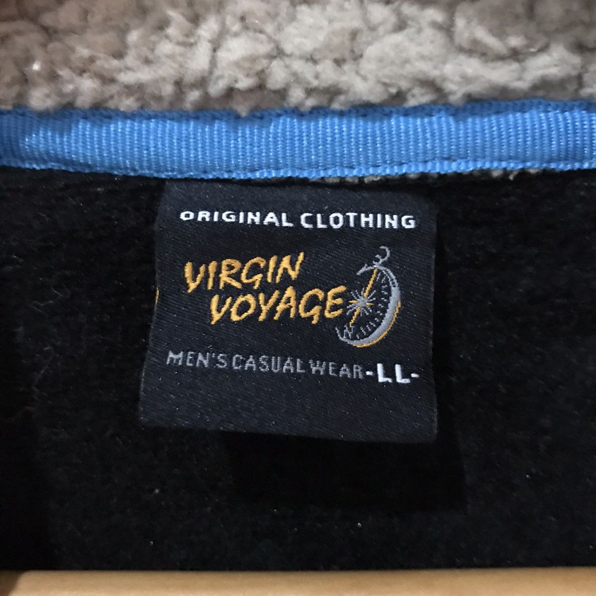 Japanese Brand × Vintage VIRGIN VOYAGE zipper sweater Size US L / EU 52-54 / 3 - 7 Thumbnail