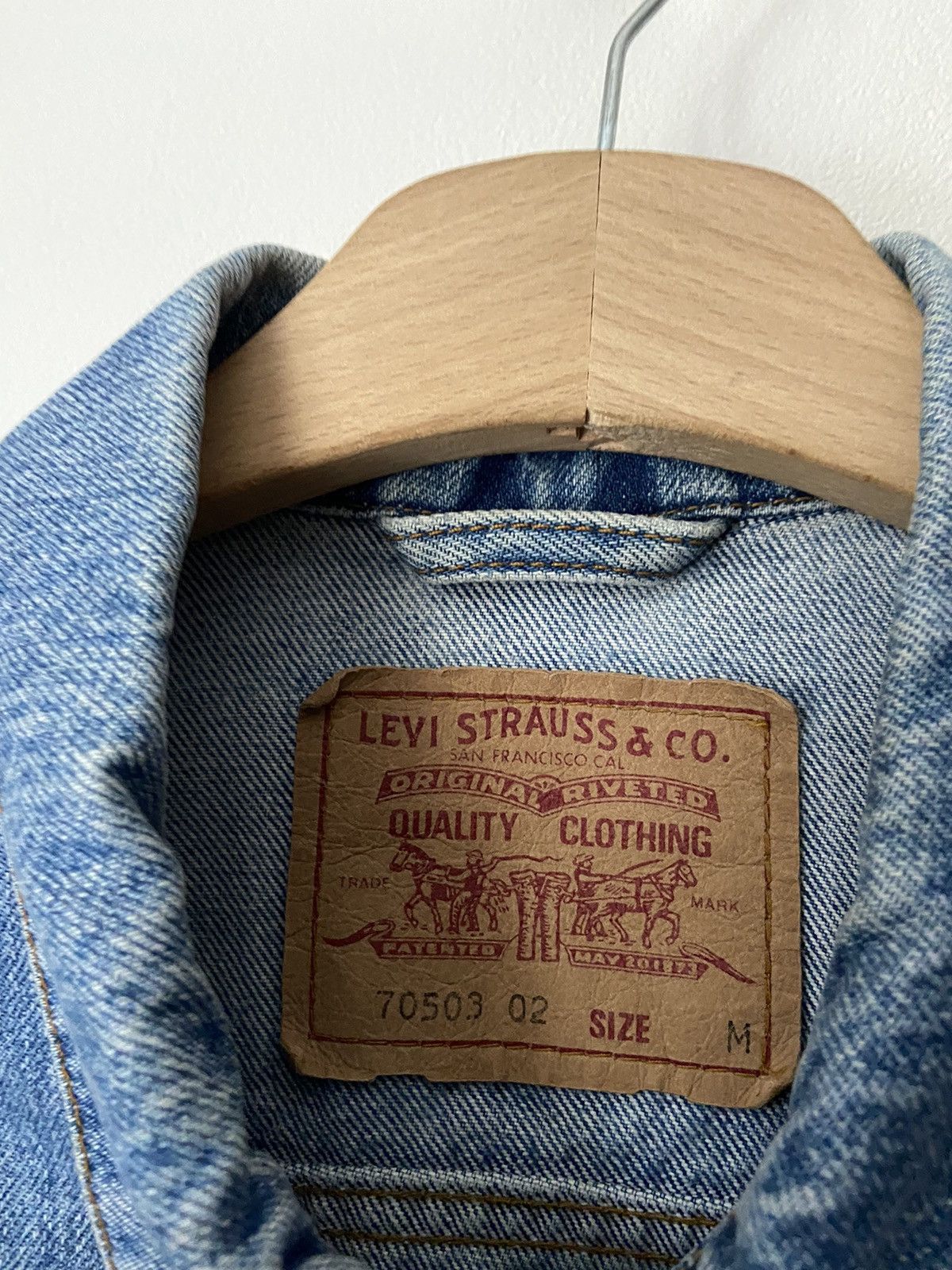 Levi's Levi’s Vintage Denim Jacket Size US M / EU 48-50 / 2 - 10 Thumbnail