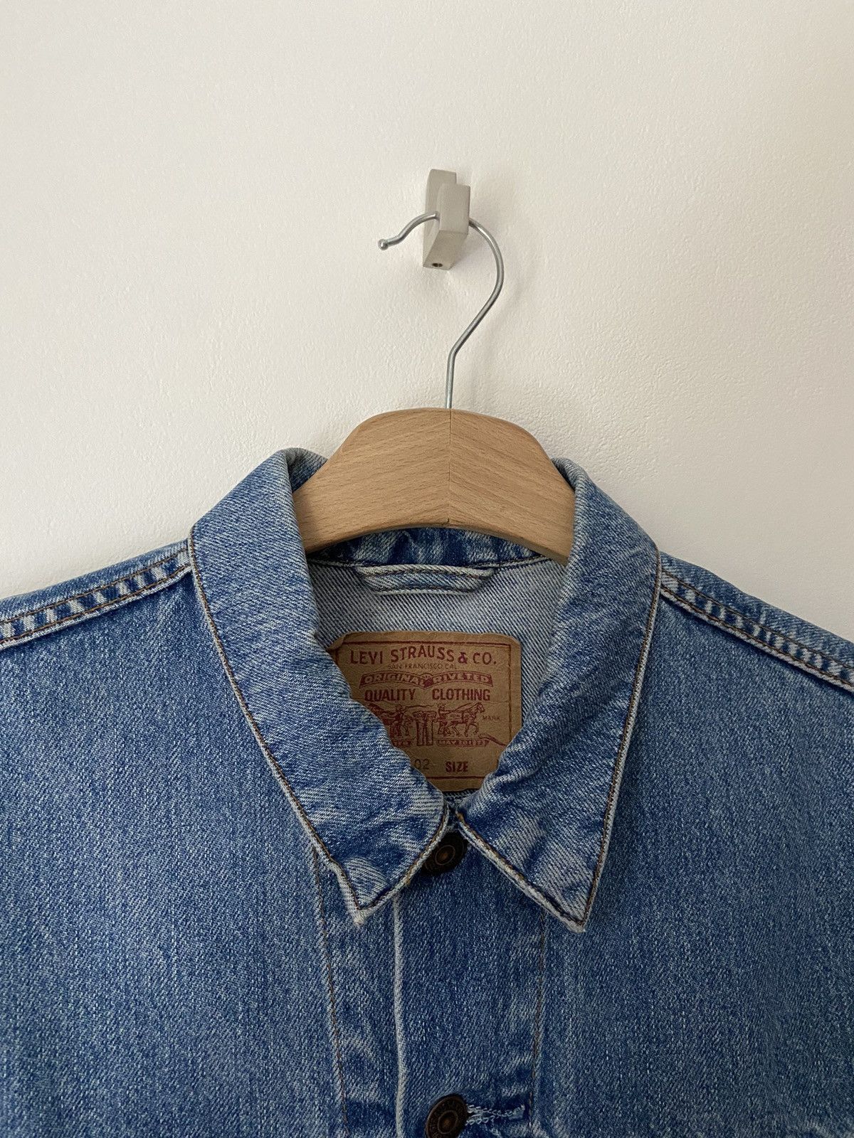 Levi's Levi’s Vintage Denim Jacket Size US M / EU 48-50 / 2 - 2 Thumbnail
