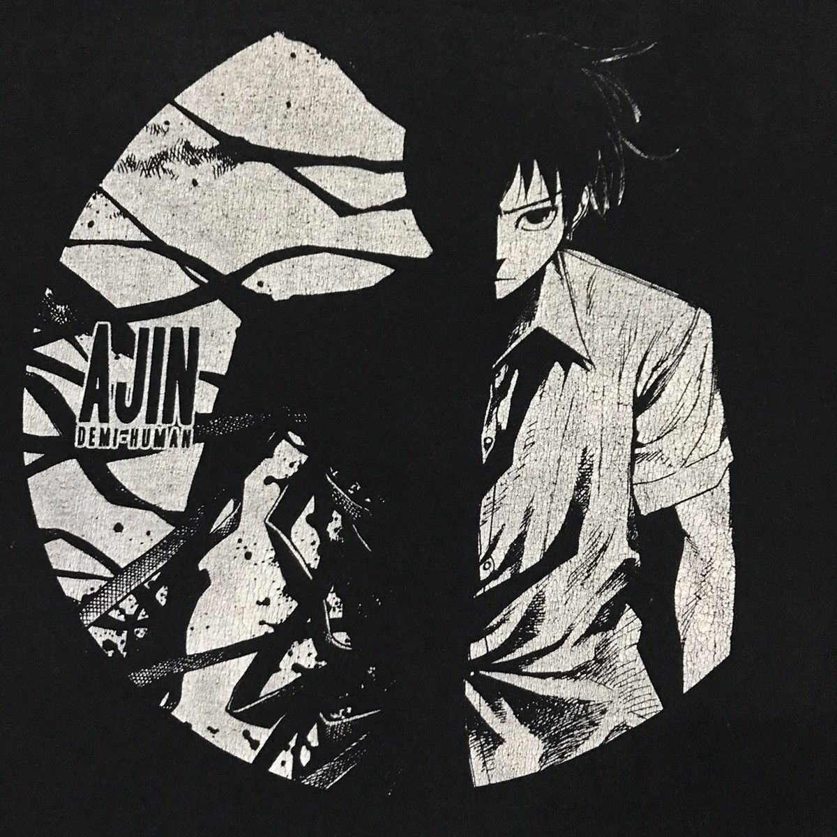 Anime × Cartoon Network Ajin DEMI-HUMAN anime japan tshirt Size US L / EU 52-54 / 3 - 9 Thumbnail